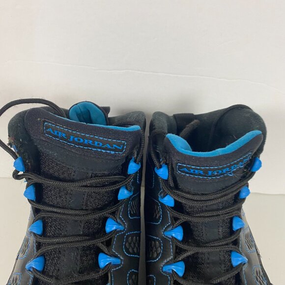 Nike Air Jordan 9 Retro Photo Blue Black 302370 007 Mens Size 8 - Picture 4 of 16